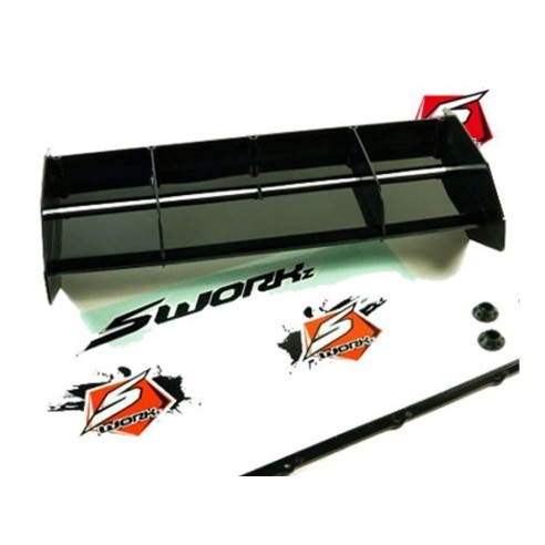 Ricambi SWORKz 1 8 Off Road Formula 2.0 Race Wing (BK